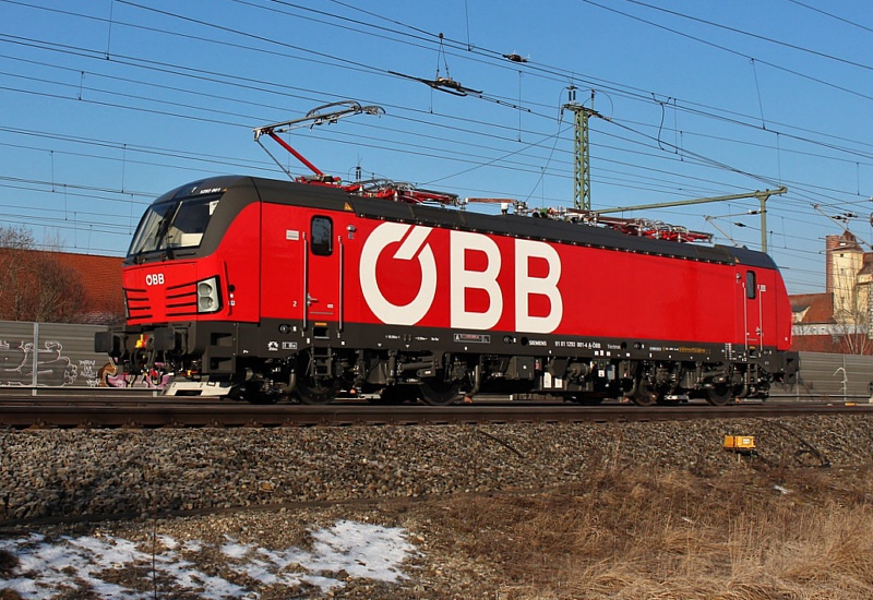Foto: Jungfernfahrt der 1293.001-4 am 14. Februar 2018!